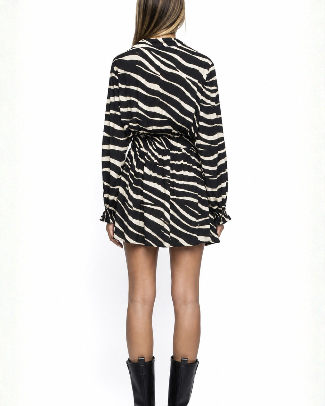 Rayados Soft Zebra Dress