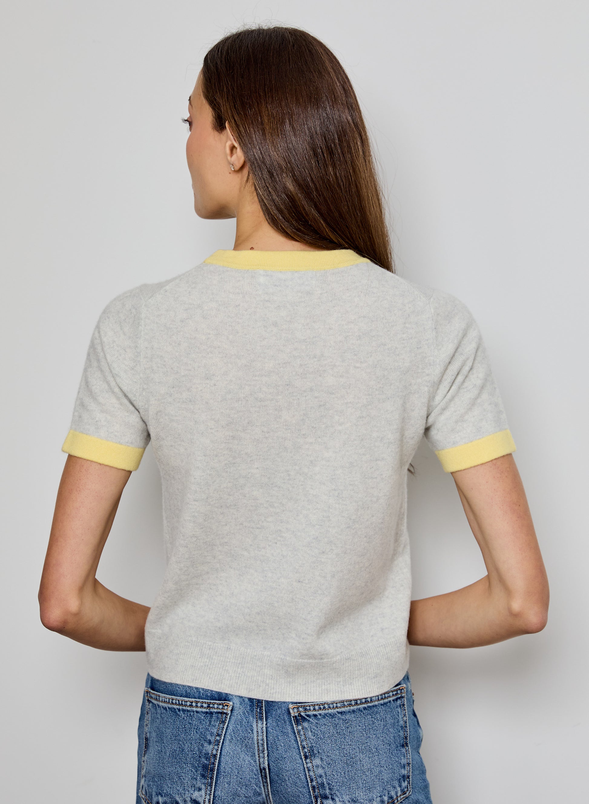 Short Sleeve Ringer Crew