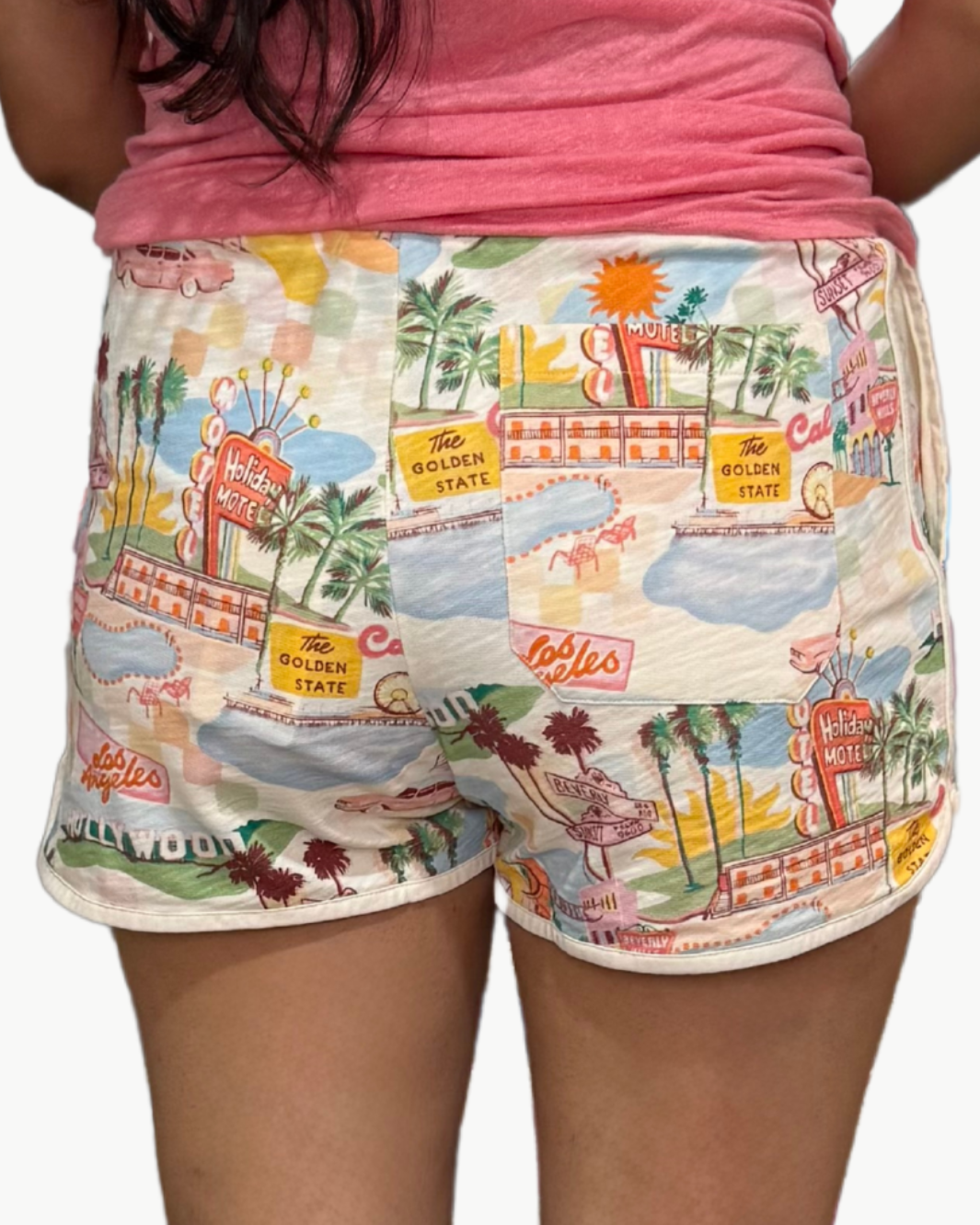 TIP KNITTED SHORT IN ECRU