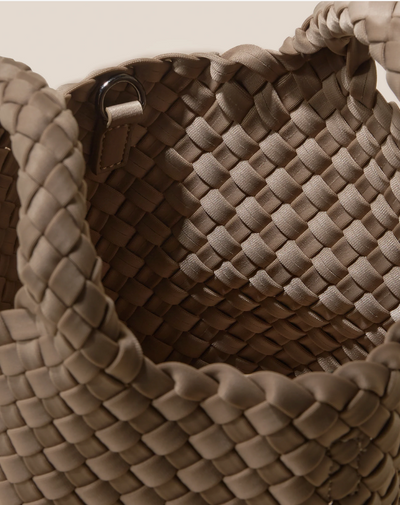 ST. BARTHS PETIT TOTE IN CASHMERE
