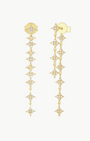 EF Collection Multi Diamond Sparkle Drop Earrings at Romi Boutique