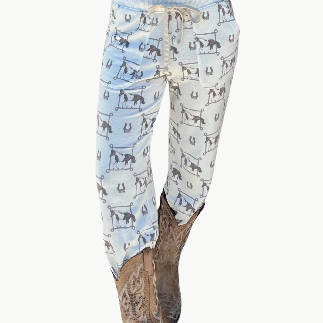 COZY PANT IN LASSO RODEO HORSE
