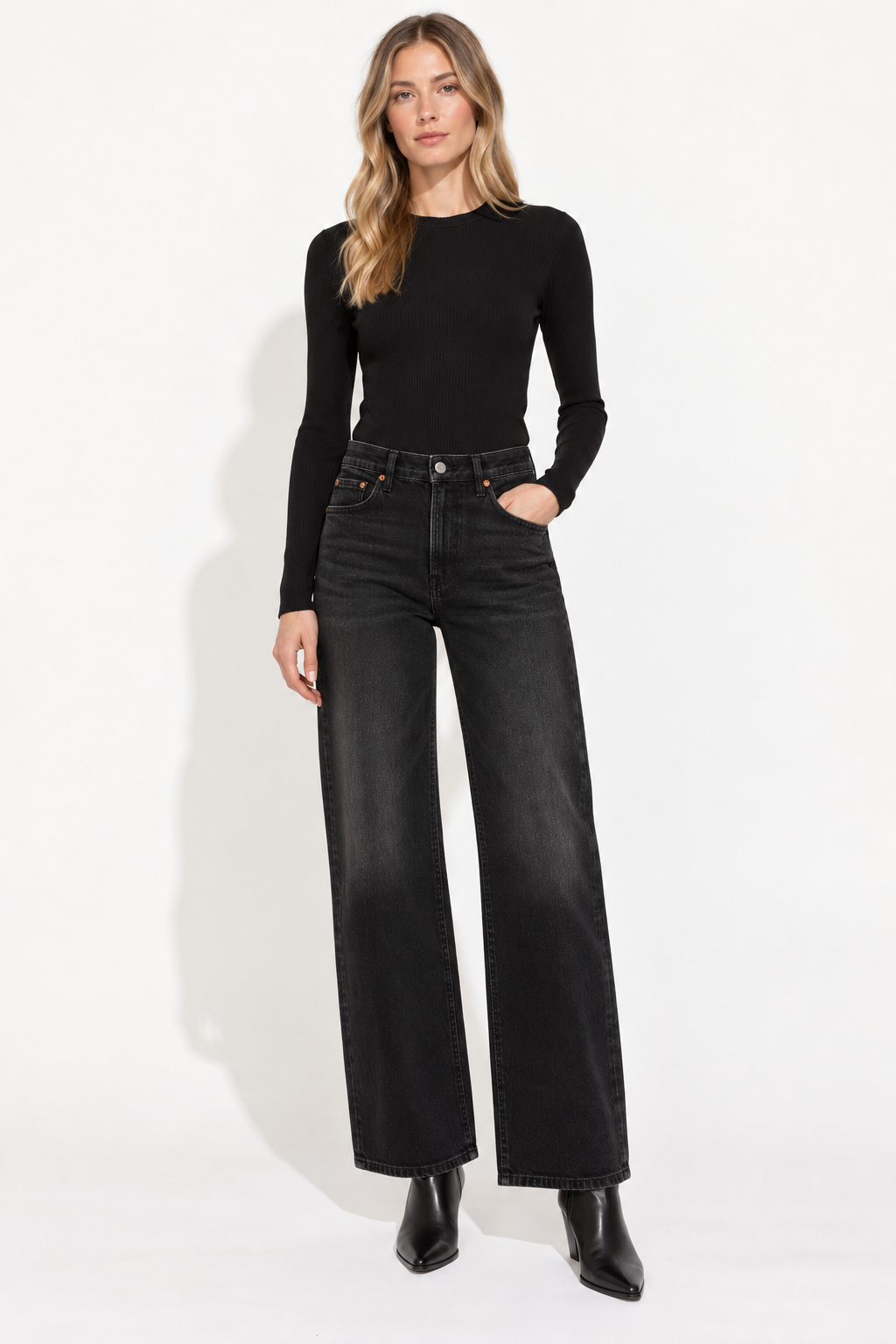 Betro Simone Elsa Baggy Jean at Romi Boutique