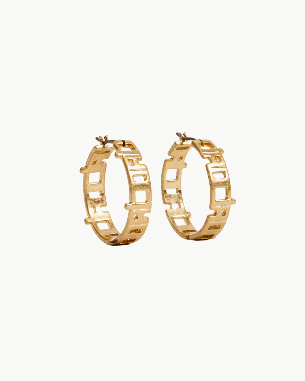 CIAO HOOP EARRINGS IN VINTAGE GOLD
