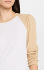 Veronica Beard MASON BASEBALL TEE at Romi Boutique