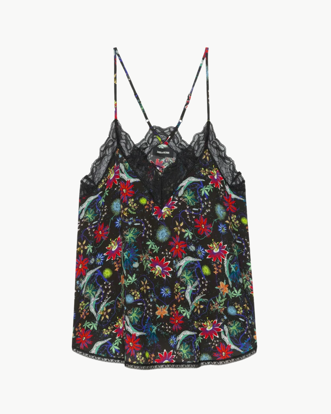 Zadig & Voltaire CHRISTY SOFT VIRGIN GARDEN CAMISOLE at Romi Boutique