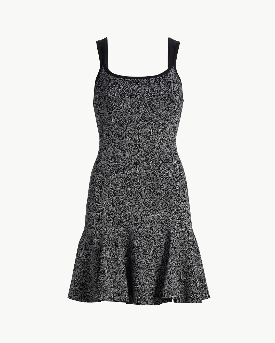 Ramy Brook Lidia Sleeveless Metallic Sweater Mini Dress at Romi Boutique