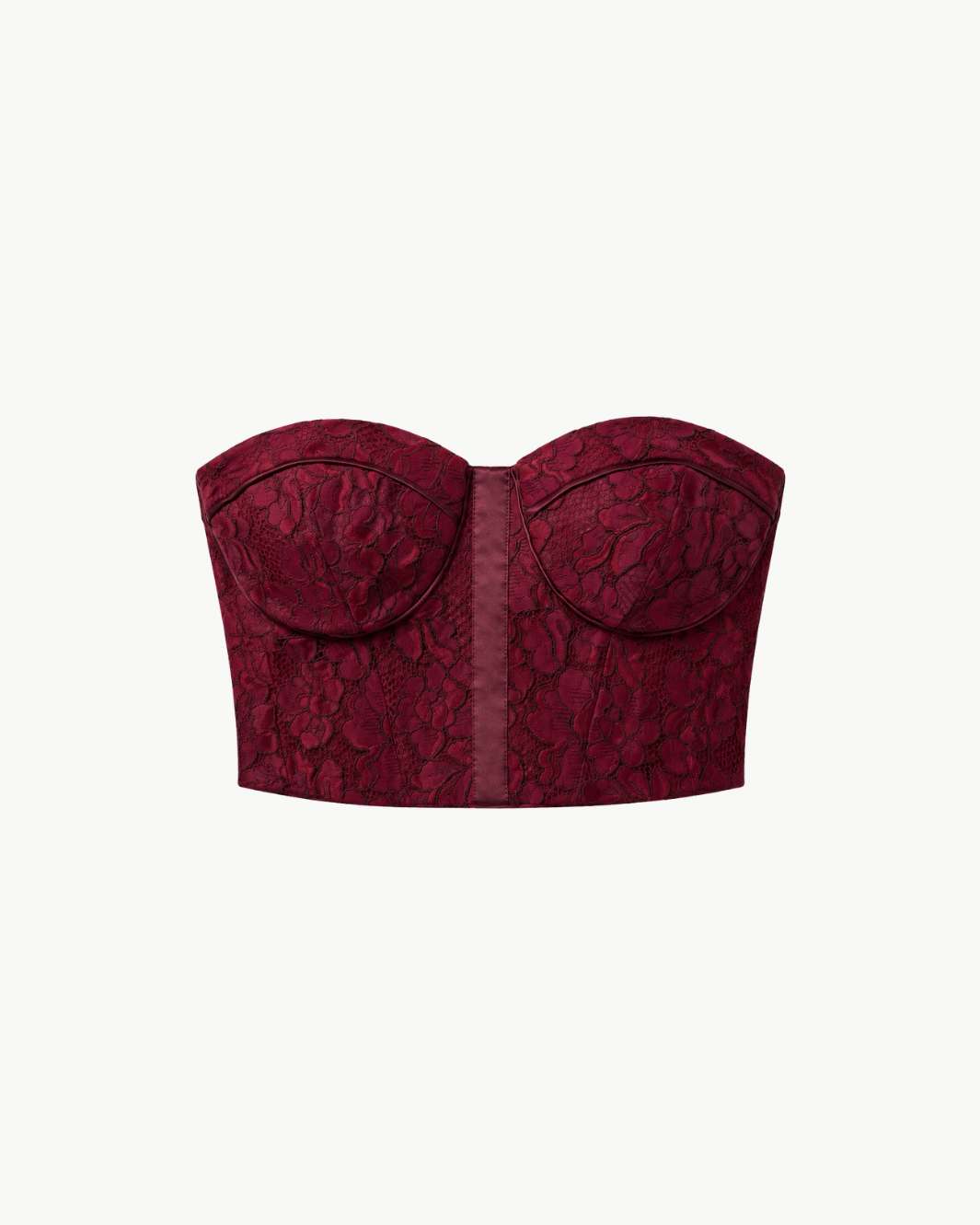 Bridges Strapless Lace Corset