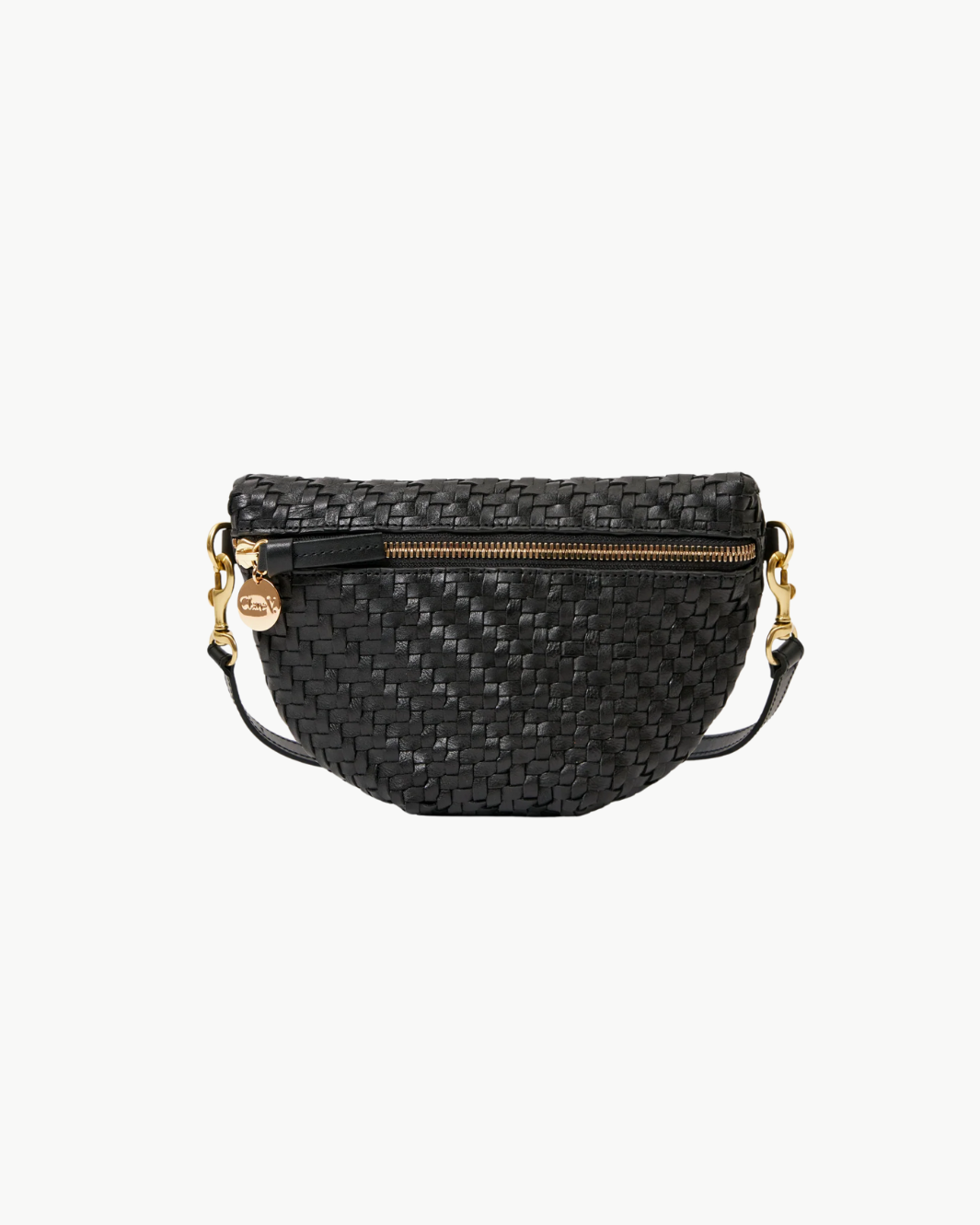 PETITE FANNY IN BLACK WOVEN ZIG ZAG