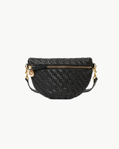 PETITE FANNY IN BLACK WOVEN ZIG ZAG