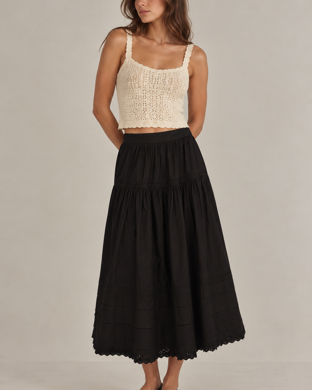 DOEN Sebastiane Skirt at Romi Boutique