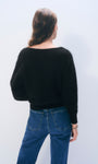 White & Warren BRUSHED CASHMERE OFF THE SHOULDER TOP at Romi Boutique