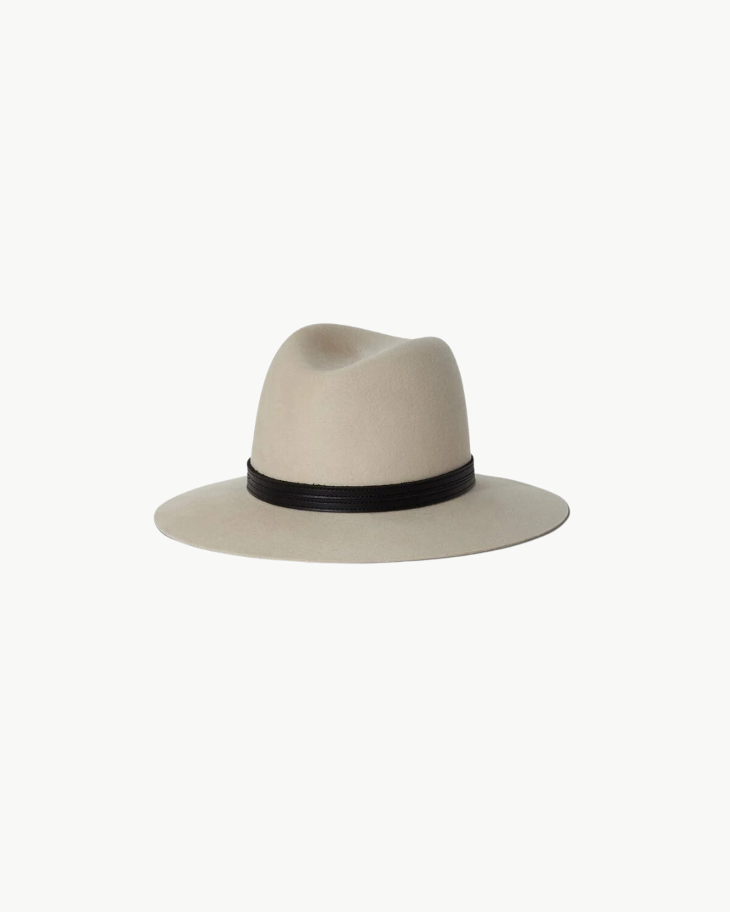 新品タグ付き JANESSA LEONE ウールハット ネイビー レディース