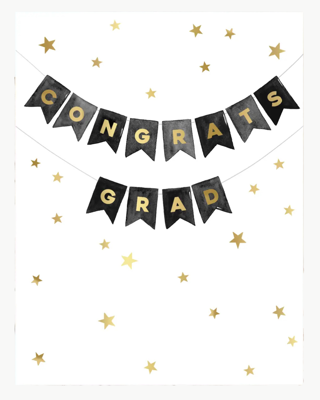Abigail Jayne Design Banner Congrats Greeting Card at Romi Boutique