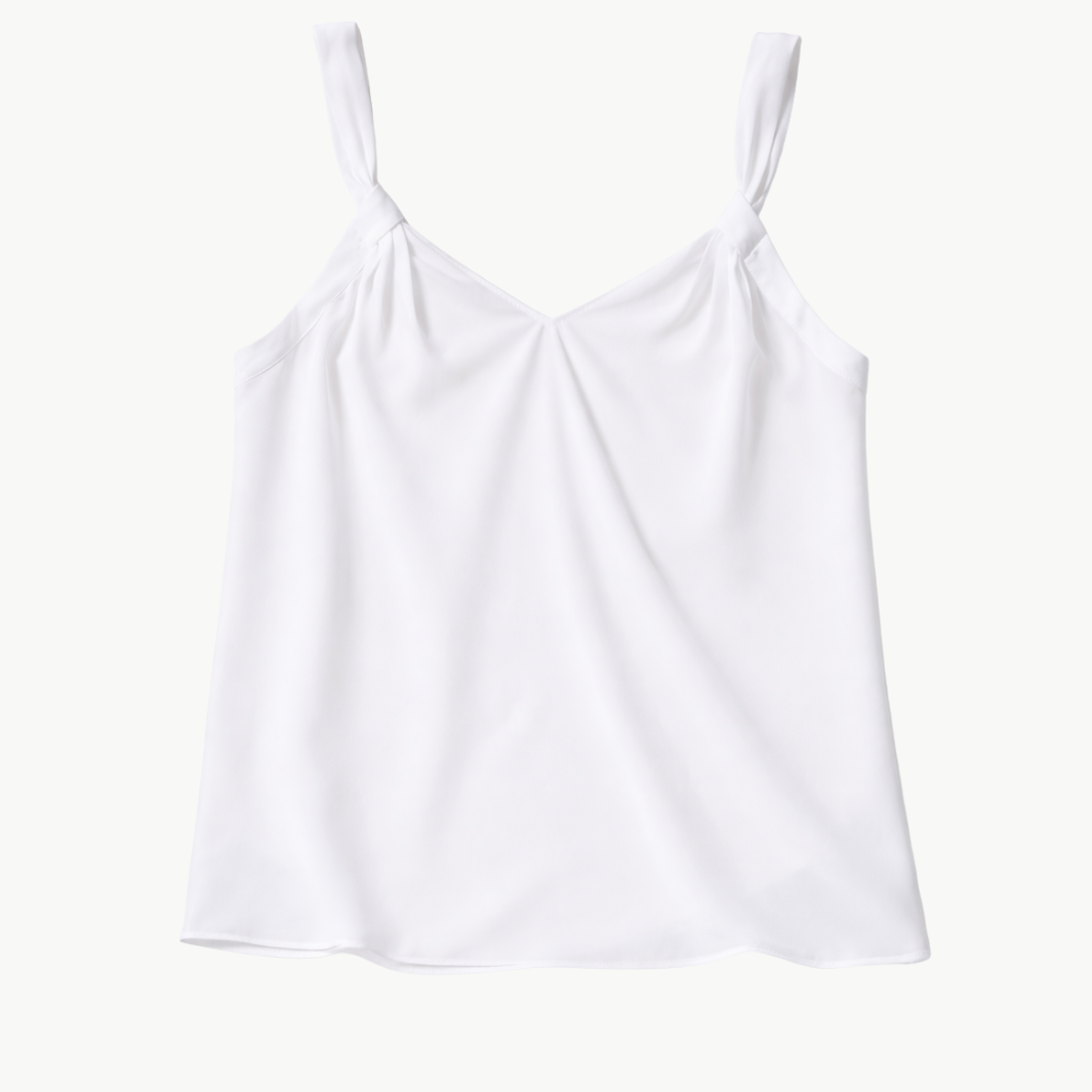 Go Silk GO SLIP KNOT TANK at Romi Boutique