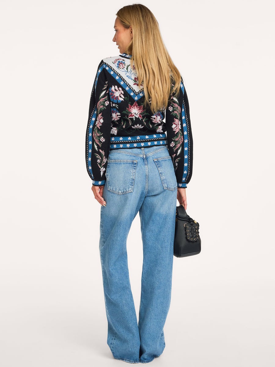 Natalia Wool Blend Crewneck Sweater