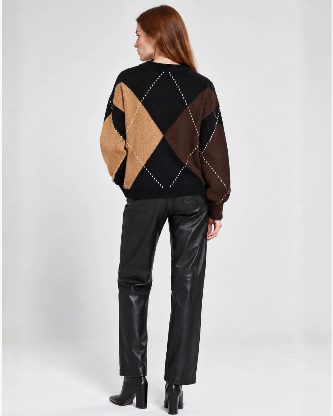 Oversized Argyle