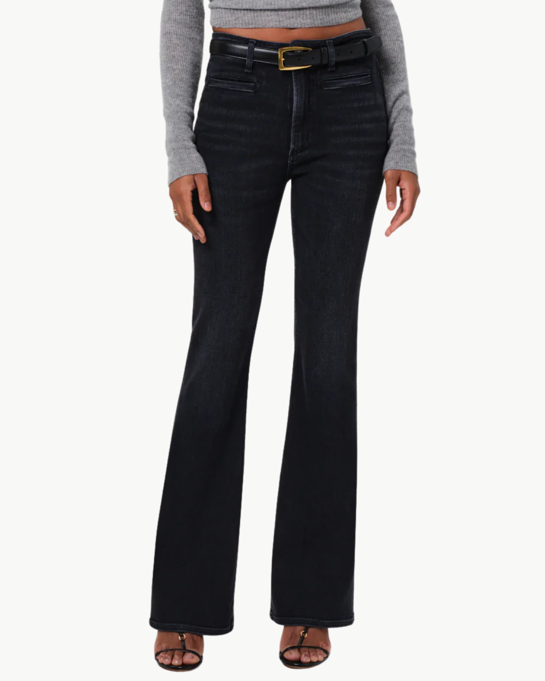 LILAH FLARE WITH WELT POCKET IN MEDALLION
