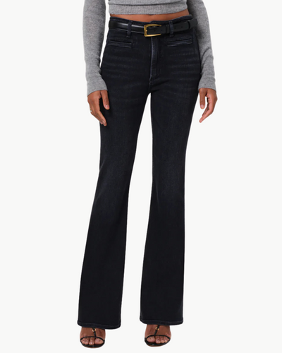 LILAH FLARE WITH WELT POCKET IN MEDALLION