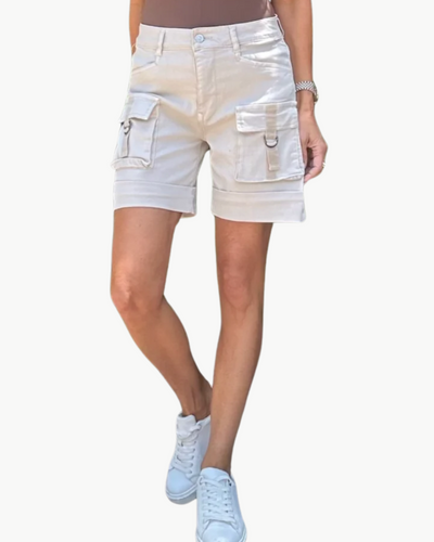 KIM CARGO SHORT IN BEIGE