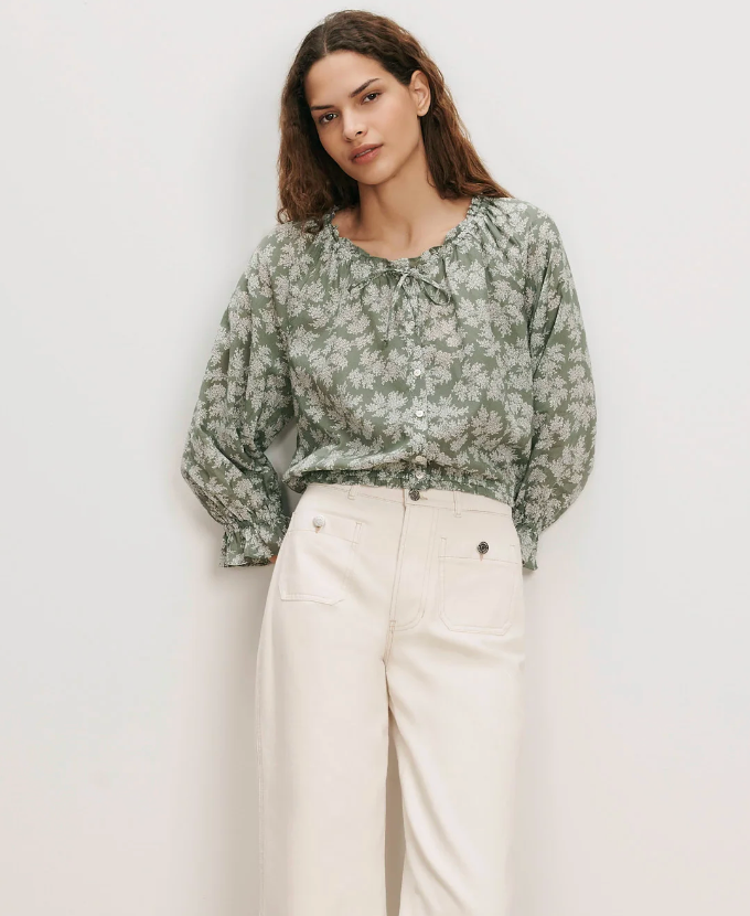 Williamsen Floral Blouse Top