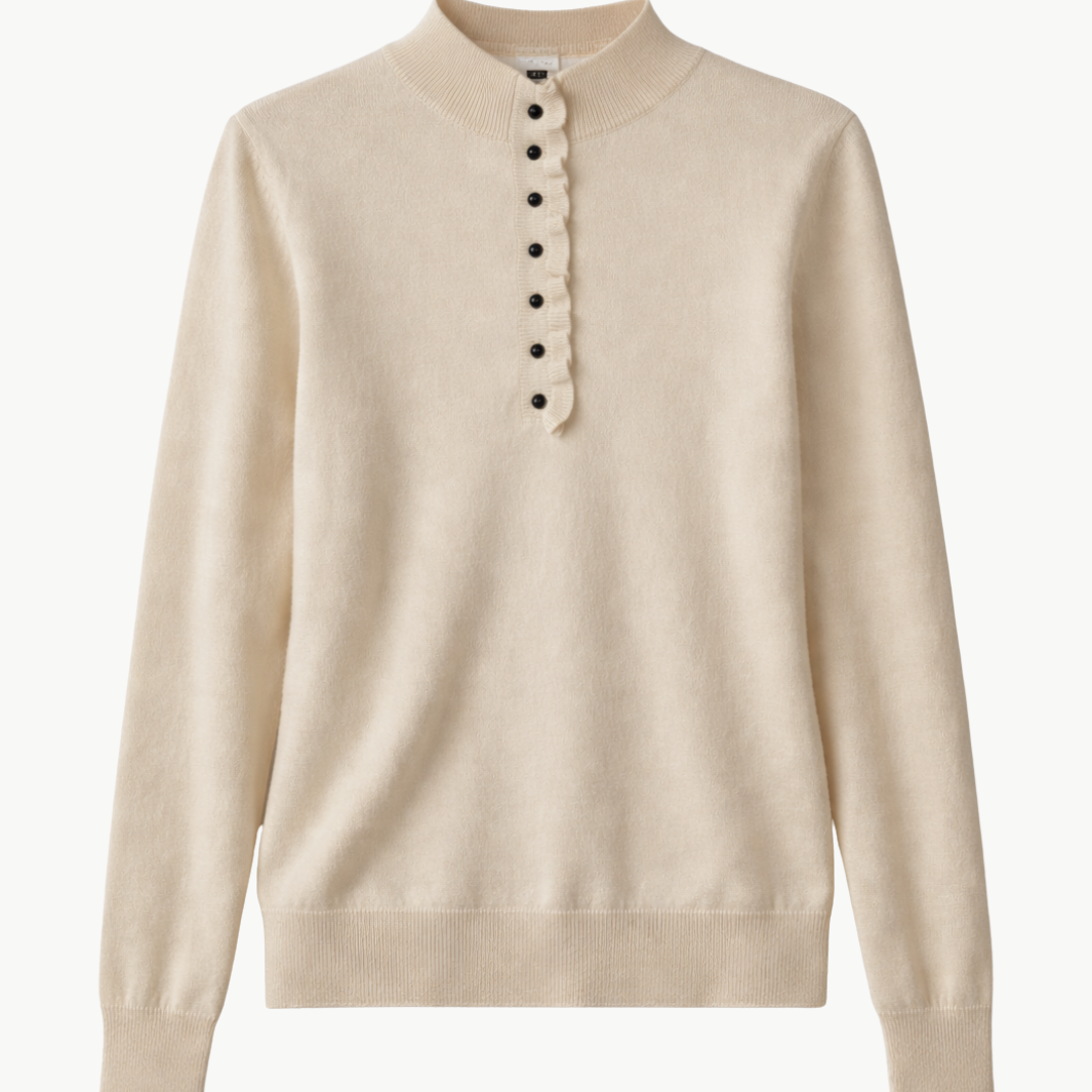 27 Miles Briar Mock Neck Sweater at Romi Boutique