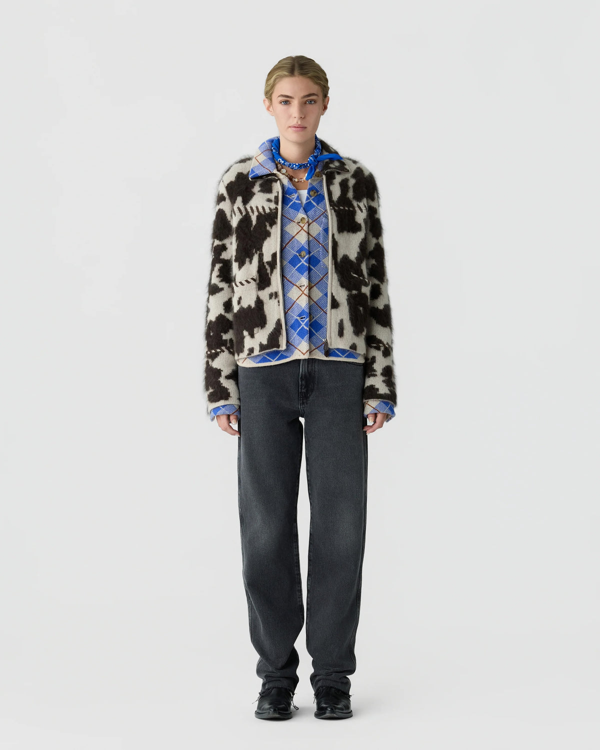 Guest In Residence Grizzly Cowhide Jacket at Romi Boutique
