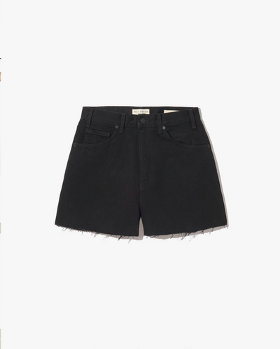 COBAIN DENIM SHORT IN JET BLACK