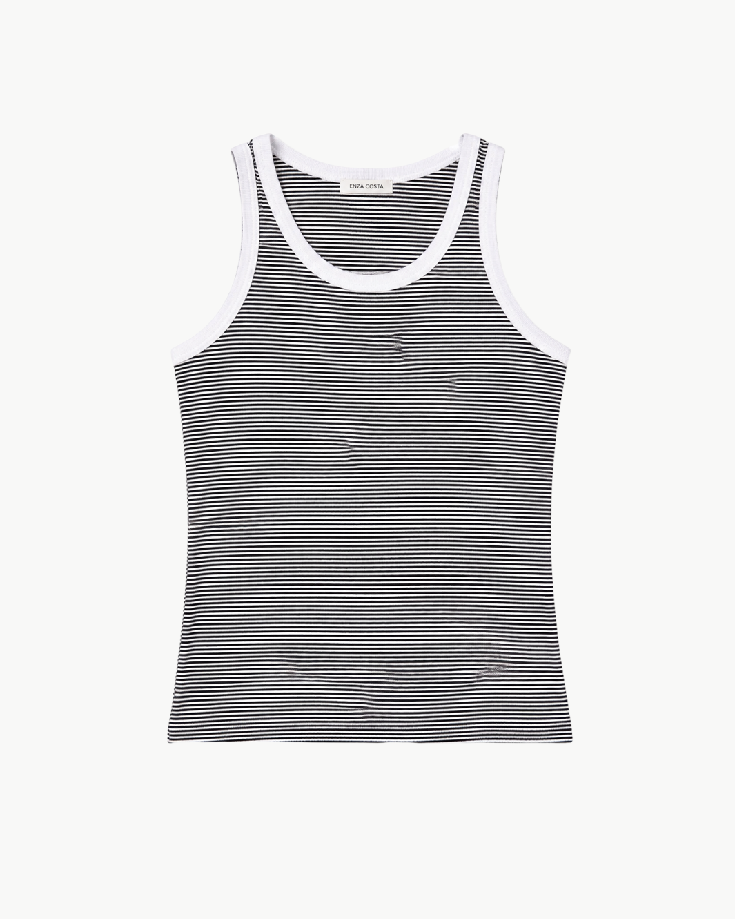 Cotton Mini Stripe Tank