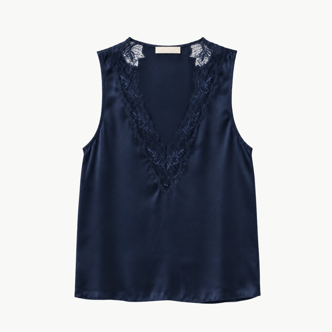 Mazzy V-Nk Lace Tank
