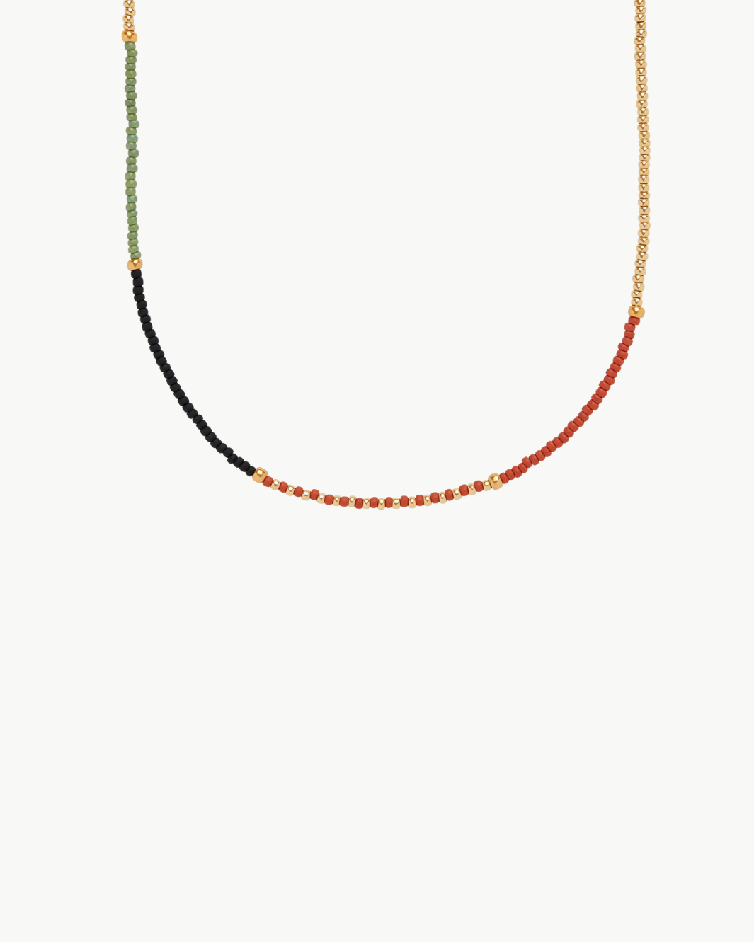 Anna Beck Rudo Beaded Necklace - 16” at Romi Boutique