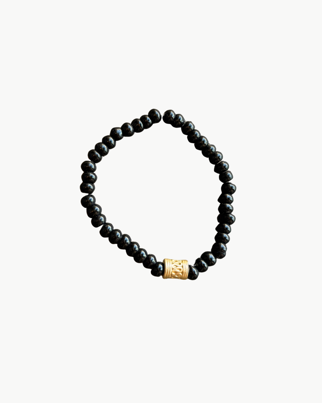 MARIT RAE CHARM BRACELET IN BLACK at Romi Boutique