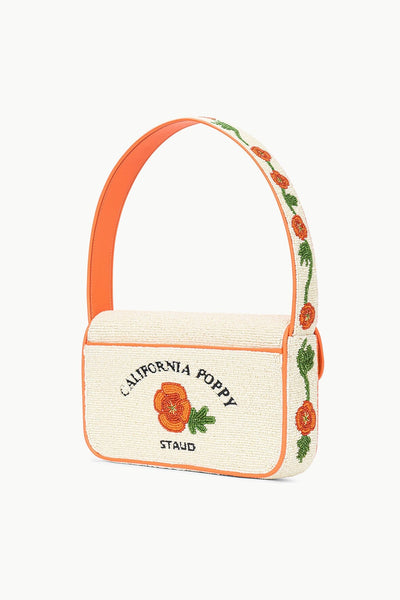 TOMMY BEADED BAG IN CALIFORNIA POPPY - Romi Boutique