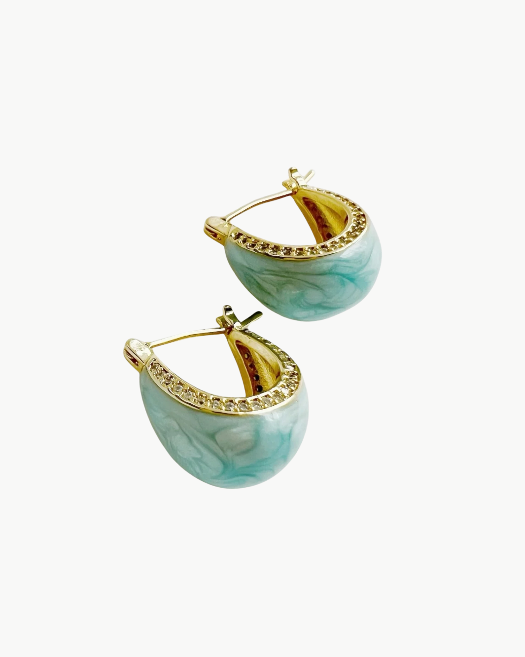 Romi Palmer Hoop Earrings at Romi Boutique