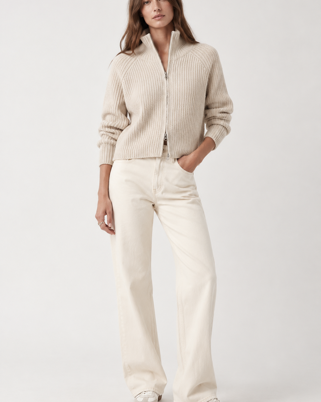 Sadie Zip Cardigan