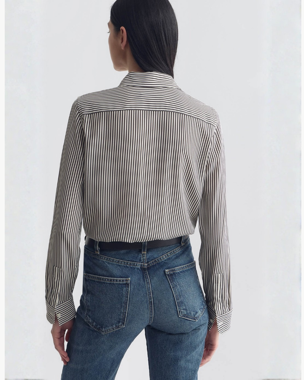 Nili Lotan Gaia Silk Shirt at Romi Boutique