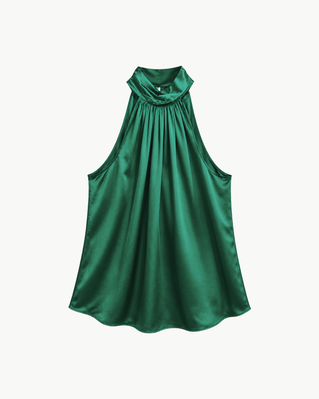 Ramy Brook Lori Silk High Neck Tank Top at Romi Boutique