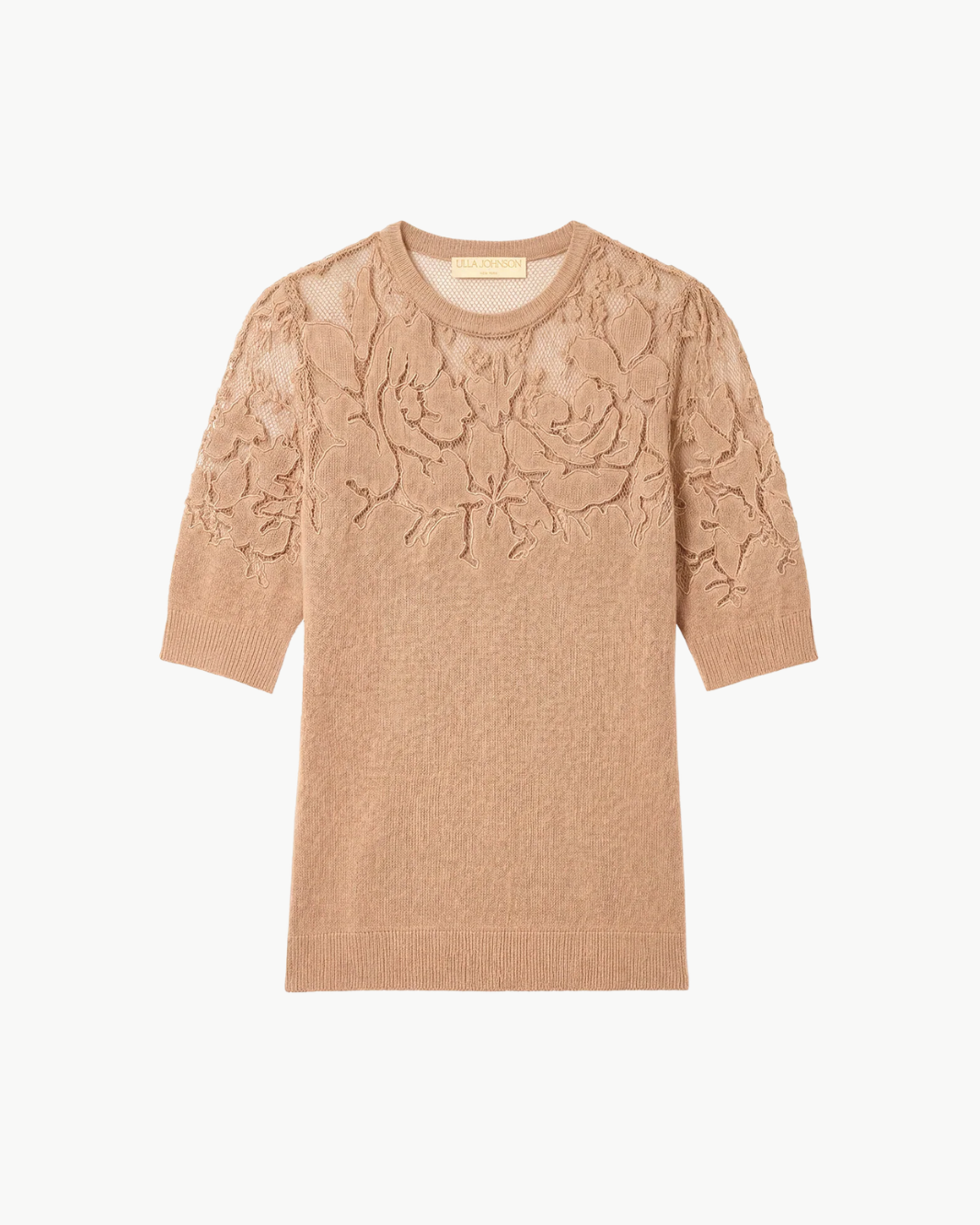 Ella Short Sleeve Lace Top