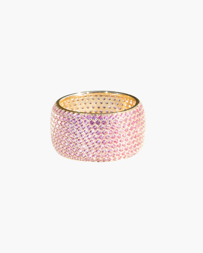 BILLIONAIRE RING IN PINK