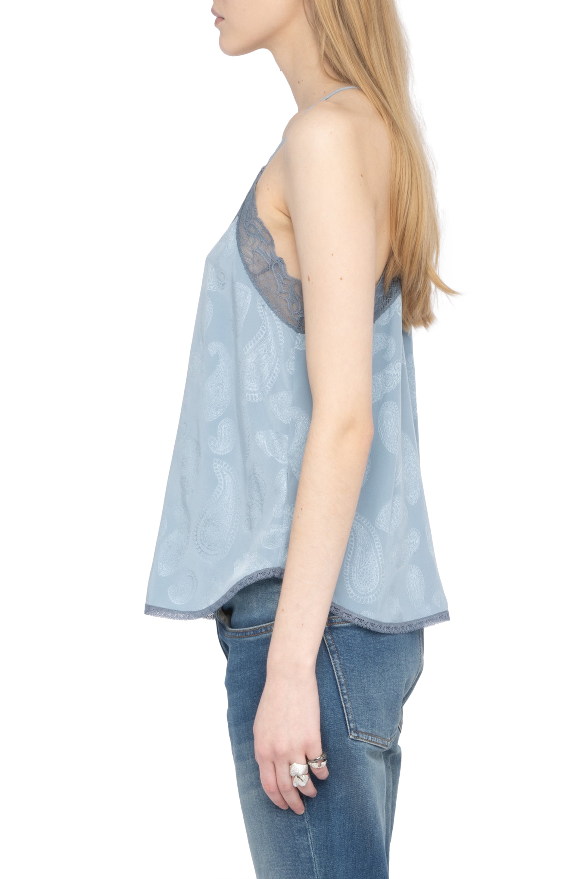 CHRISTY SILK CAMISOLE