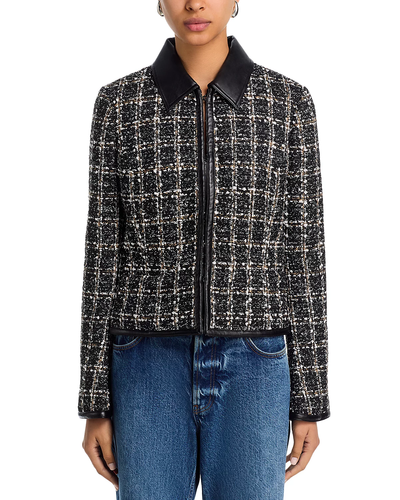 ELOISE BLAZER IN BLACK PLAID