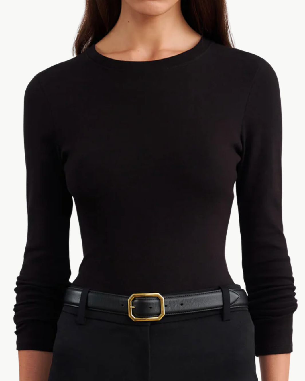 EMELIE TEE IN BLACK