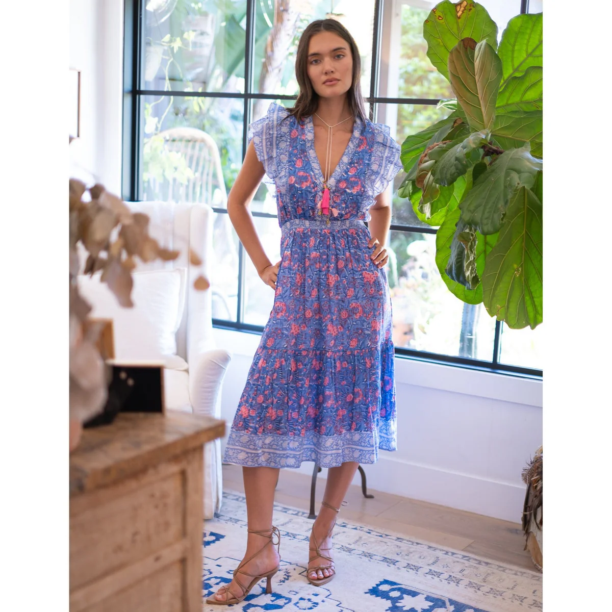 Bell PHOEBE MIDI DRESS at Romi Boutique
