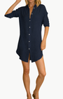 Felicite BOYFRIEND TUNIC DRESS GAUZE at Romi Boutique
