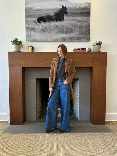 EASY CAR COAT IN MARTORA - Romi Boutique