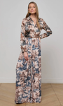 L'Agence TYLER SILK BLOUSE at Romi Boutique