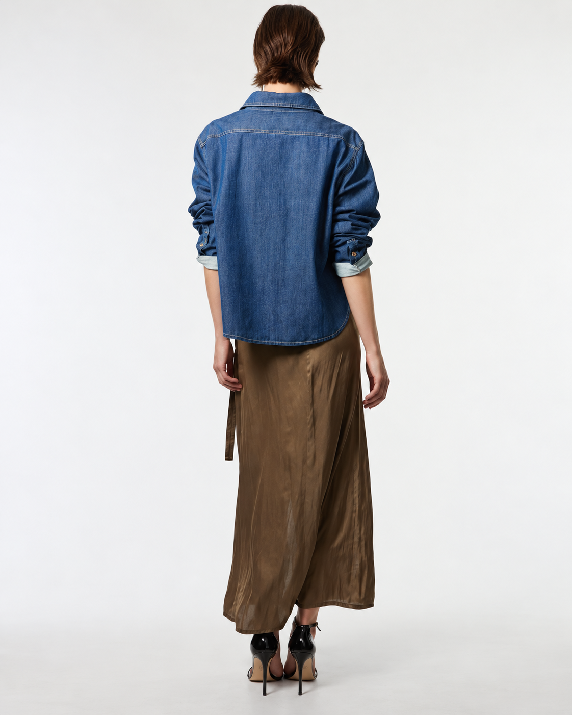 Rose Denim Top