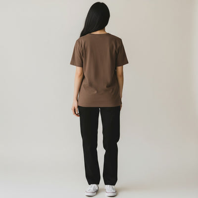 THE SLUB VEE IN COFFEE