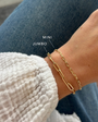 EF Collection Mini Link Bracelet at Romi Boutique