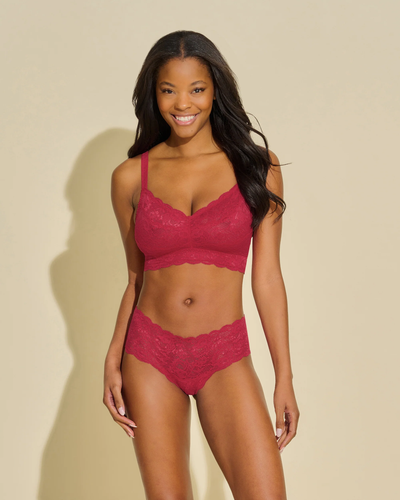NEVER SAY NEVER HOTTIE LOW RISE BOYSHORT IN FRAGOLINO